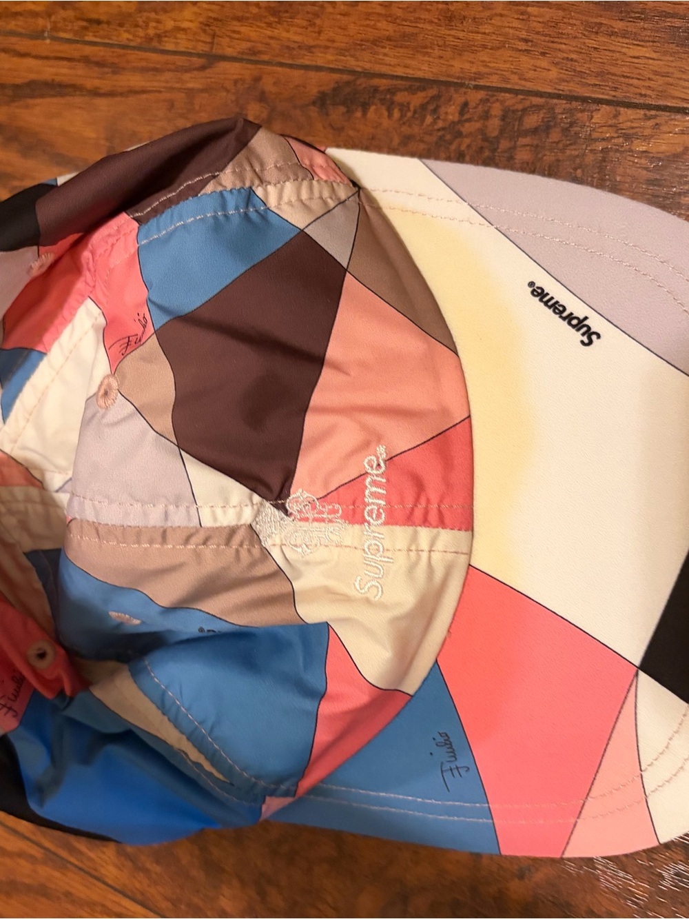 Supreme Emilio pucci ' Multicolor Patterned hat
